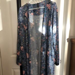 Duster Cardigan 3x 4x spring new without tags